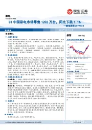 家电周报:Q1中国彩电市场零售1202万台,同比下跌1.1%