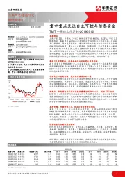 TMT一周谈之计算机：重申重点关注自主可控与信息安全