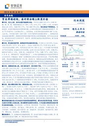 有色金属行业周报：贸易摩擦持续，看好黄金稀土配置价值