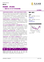 钢铁行业2019年下半年投资策略：高温退却，洗礼重生