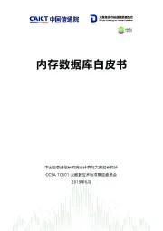 信息技术行业：内存数据库白皮书