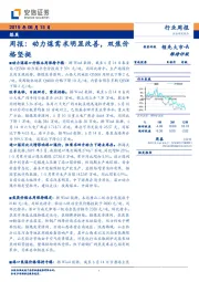 煤炭周报：动力煤需求明显改善，双焦价格坚挺