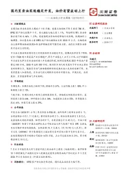 石油化工行业周报：国内页岩油实现稳定开发，油价有望波动上