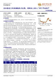 电气设备行业研究周报:发改委发文促进储能技术发展,特斯拉上海工厂将于年底投产