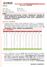 农林牧渔行业报告简版：猪价主升浪，推荐养猪股