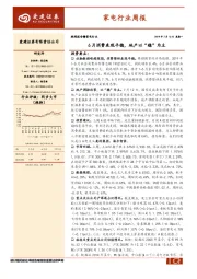 家电行业周报：6月消费表现平稳，地产以“稳”为主
