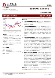 锂电池行业月报：销量略超预期，关注绩优标的
