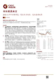 纺织服装珠宝2019上半年业绩预览：需求压力尚存，龙头表现优异