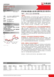 TMT一周谈之通信：科创板估值溢出显现A股科技龙头性价比