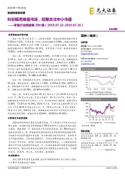 零售行业周报第298期:科创板思维看市场,短期关注中小市值
