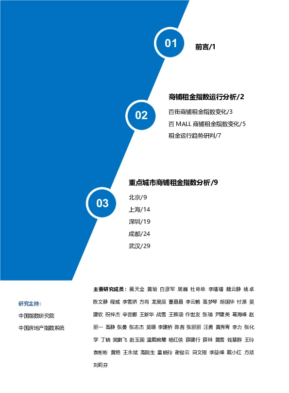 房地产行业:2019年上半年中国商铺租金指数研究报告