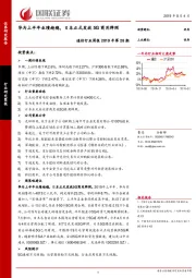 通信行业周报2019年第28期：华为上半年业绩趋稳，日本正式发放5G商用牌照