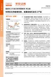 能源化工行业区域专题报告-河北篇：利用区位和政策优势，发展高端石油化工产业