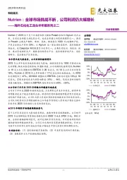 海外石化化工龙头半年报系列之二：Nutrien：全球市场挑战不断，公司利润仍大幅增长