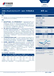 医药商业行业快评：业绩大年&行业分化大年—2019年零售药店札记