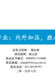 轮胎行业：内外加压，胜者为王