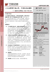 通信行业周观点：三大运营商中报公布，中国电信坐榜眼