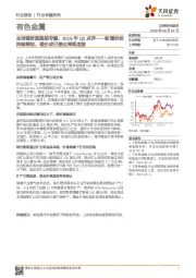 全球锂资源跟踪专题:2019年Q2点评——新增供给持续释放,锂价或已接近周期底