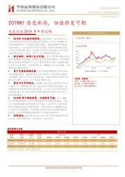 水泥行业2019年中报总结：2019H1历史新高，估值修复可期