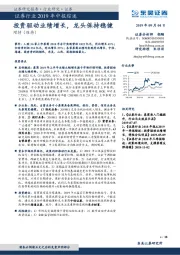 证券行业2019年中报综述：投资驱动业绩增长，龙头保持稳健