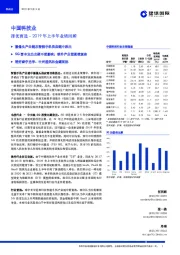 中国科技业：择优而选–2019年上半年业绩回顾