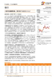 银行行业专题研究：大额风险暴露观察：匿名客户达标压力大么？