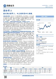 国防军工行业周报：透过阅兵看军工，双主线布局四大领域