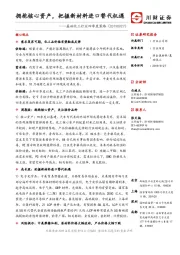 基础化工行业四季度策略：拥抱核心资产，把握新材料进口替代机遇