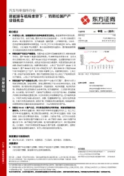 汽车与零部件行业深度报告：新能源车格局重塑下，特斯拉国产产业链机会