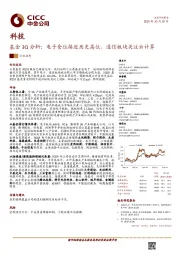 科技基金3Q分析：电子仓位接近历史高位，通信板块关注云计算