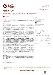 新能源汽车：新能源观察：图说三季度新能源车都卖到了哪儿？