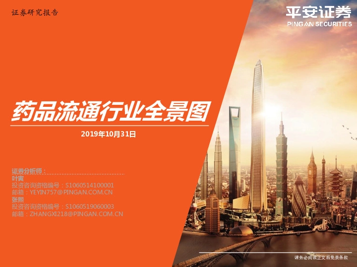 药品流通行业全景图