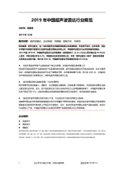 2019年中国超声波雷达行业概览
