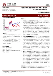 锂电池行业月报：新能源汽车销量仍大幅不及预期，长期关注三季报业绩增长标的