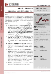 新能源汽车动力电池10月市场跟踪报告（四）：短期受挫，长期依旧看好