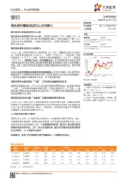 银行行业研究周报：隐性债务置换或成对公业务重心