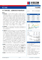 轻工制造行业周报：10月BHI再涨，全国建材家居市场表现良好