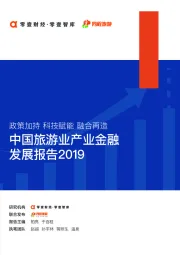 中国旅游业产业金融发展报告2019