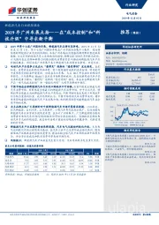 新能源汽车行业跟踪报告：2019年广州车展点拾——在“成本控制”和“科技升级”中寻求新平衡