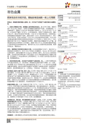 有色金属行业研究周报：欧洲电动车市场开启，锂钴即将迎来新一轮上行周期