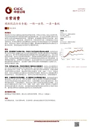 现制饮品行业专题：一杯一世界，一店一春秋