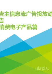 2019年中国广告主信息流广告投放动态研究报告—IT消费电子产品篇