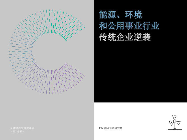 能源、环境和公用事业行业传统企业逆袭：未来该走哪条路？