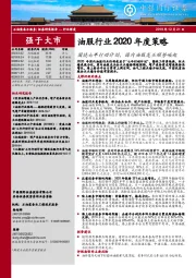 油服行业2020年度策略:围绕七年行动计划,国内油服龙头顺势崛起