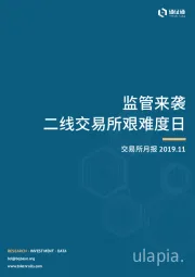 区块链行业交易所月报：监管来袭二线交易所艰难度日