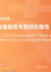 2019中国跨境电商发展趋势专题研究报告