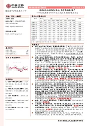 非金属建材与新材料行业2020年度投资策略报告：拥抱成长和品牌建材龙头，坚守周期核心资产