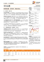 新能源金属行业投资策略:洗尽铅华,锂钴龙抬头