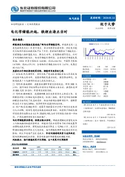 电气设备行业深度报告：电化学储能兴起，铁锂出海正当时