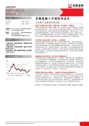 大消费产业集团战略比较：多维度融入中国经济成长